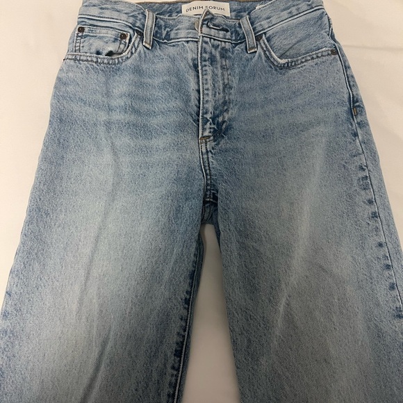 Denim Forum Marlo Jeans - light wash (Aritzia) - Picture 4 of 6